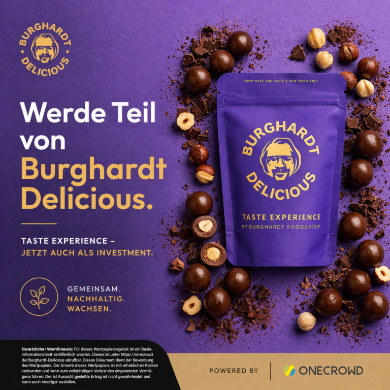 Burghardt Delcious Crowdfunding bei OneCrowd