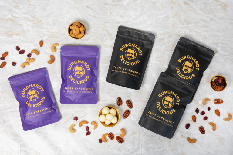 Burghardt Delicious frisch geröstete Nüsse in den praktischen Doybags